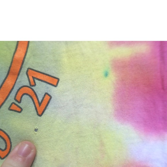 Dave Matthews Band 2021 Summer Tour 30th Anniv. Tie Dye Shirt Men's M Pin Hole - Picture 4 of 10